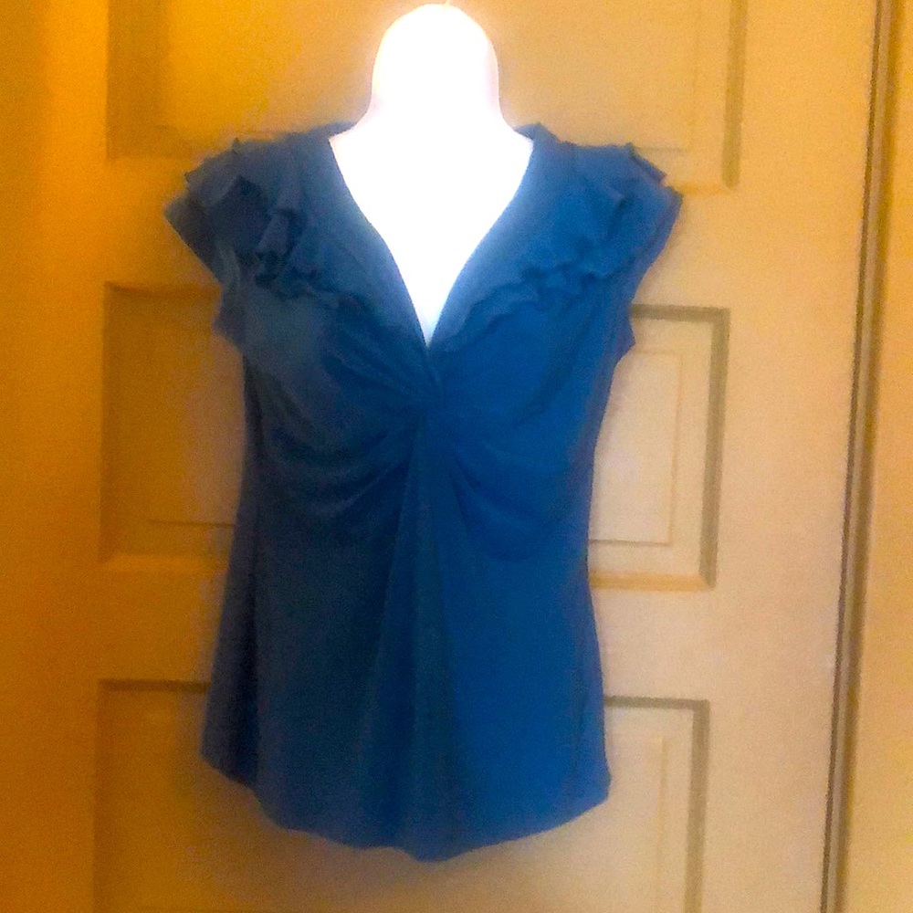 Vintage Susie top. Teal
